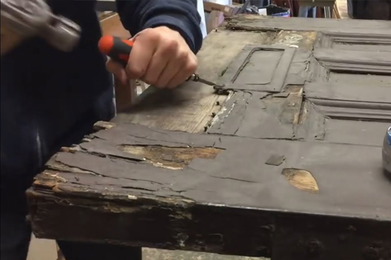 Big Bear Lake-wooden-door-repair