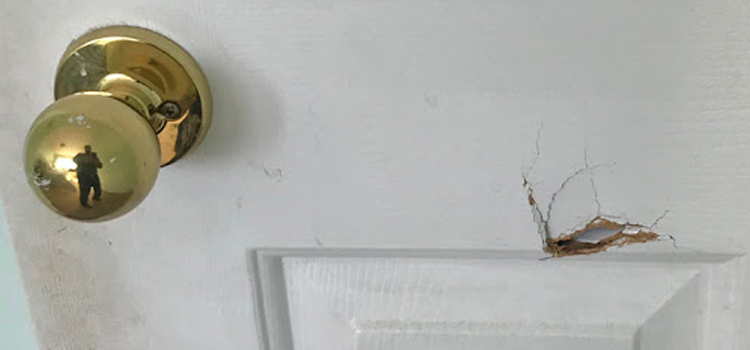 interior door hole repair Big Bear Lake